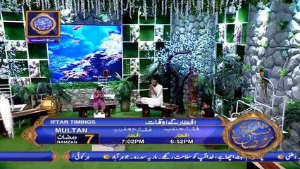 Shan-e-Iftar | Kids Segment - Roza Kushai | Ahmed Shah | 1st May 2020