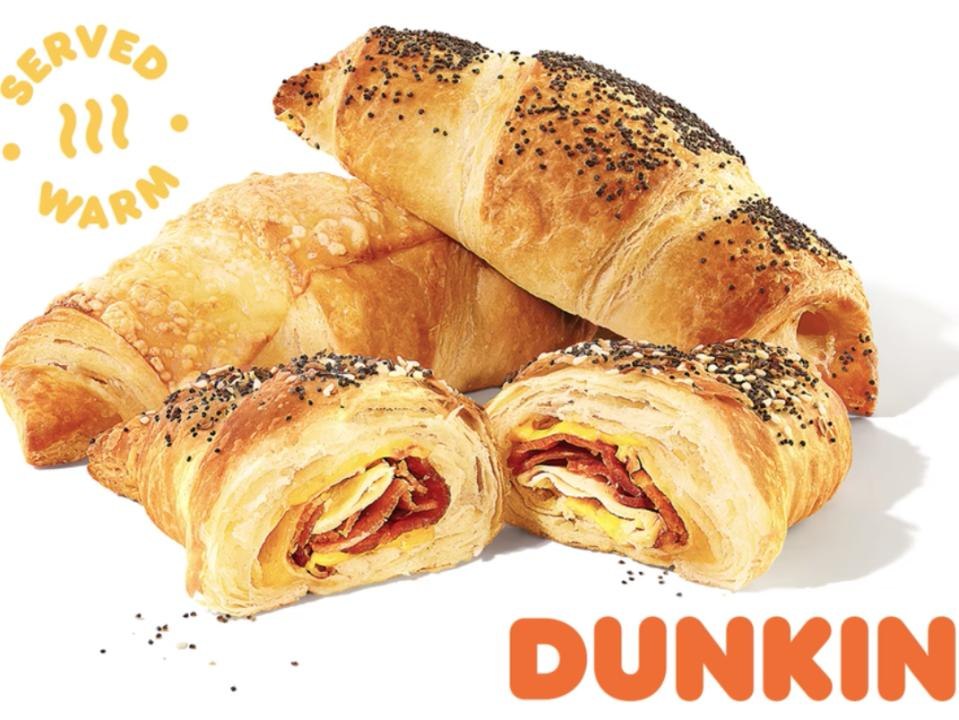 Dunkin’ Is Rolling Out New Cheesy Stuffed Croissants In Two Mouthwatering Flavors