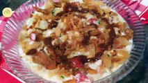 Dahi Chana Chaat Recipe | Aloo Chana Chaat Recipe by Meerabs kitchen