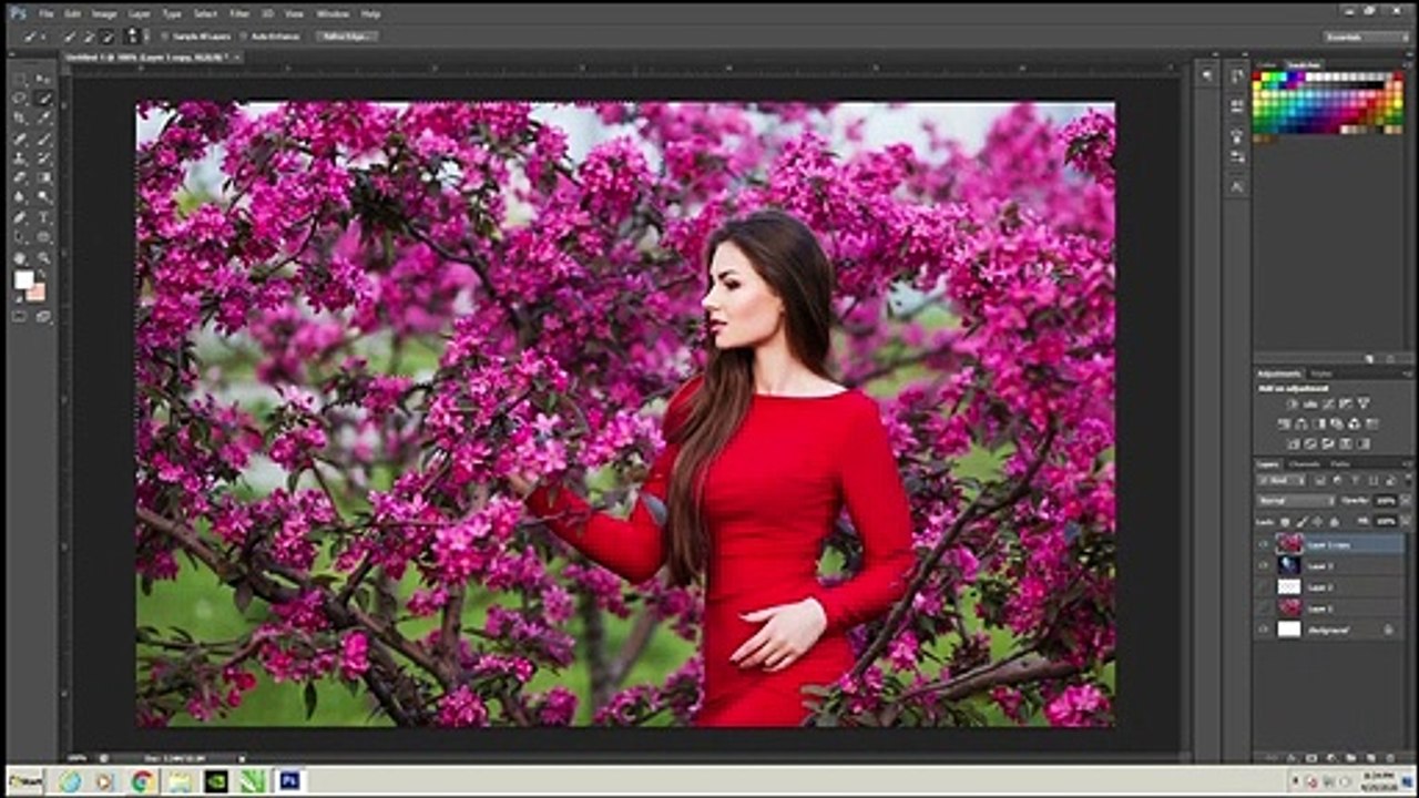 Photoshop Effect - Make a Photo Into a Blue Fantasy @PiXimperfect