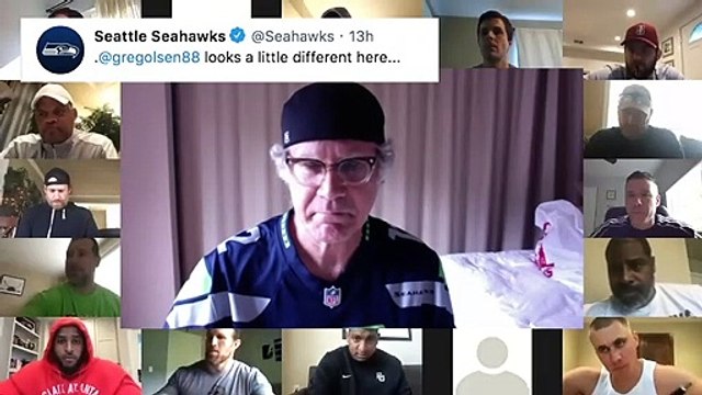 Will Ferrell Crashes Seahawks Zoom Call
