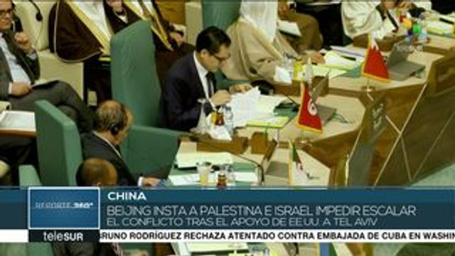 China denuncia anexión de territorios palestinos por Israel