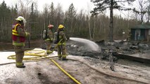 Incendie Chalet Saint-Antonin - 1 mai