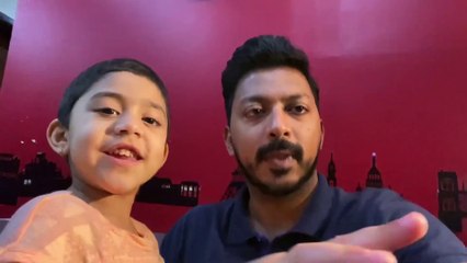 Cute daughter fixed father’s smartphone screen protector