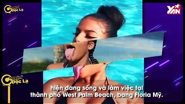 Lạ lùng cô gái kiếm được hơn 2 tỷ mỗi năm nhờ chiếc lưỡi dài tới 16,5cm