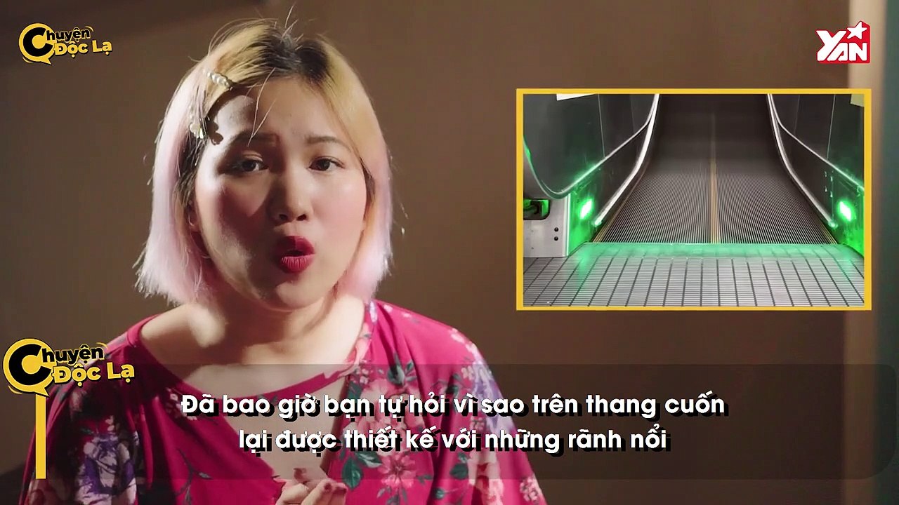 Đây Là Lý Do Tại Sao Thang Cuốn Có Các Đường Rãnh