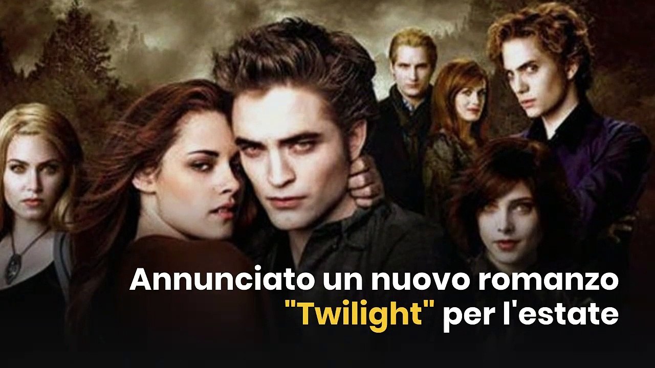 Annunciato un nuovo romanzo "Twilight" per l'estate