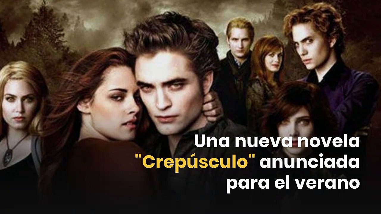 Una nueva novela "Crepúsculo" anunciada para el verano