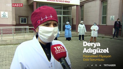 Erzurum'da filyasyon kahramanları 7/24 görev yapıyor