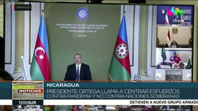 Nicaragua: llama Daniel Ortega a unir esfuerzos contra la pandemia