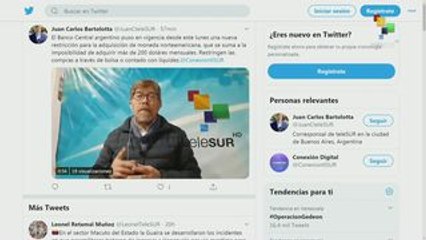 Banco Central argentino pone restricciones para comprar dólares