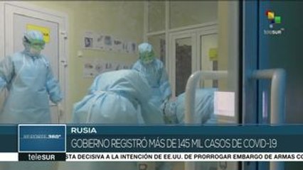 Rusia: se registra disminución en tasa de contagio de COVID-19