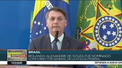 Brasil: Bolsonaro designa a nuevo director general de Policía Federal