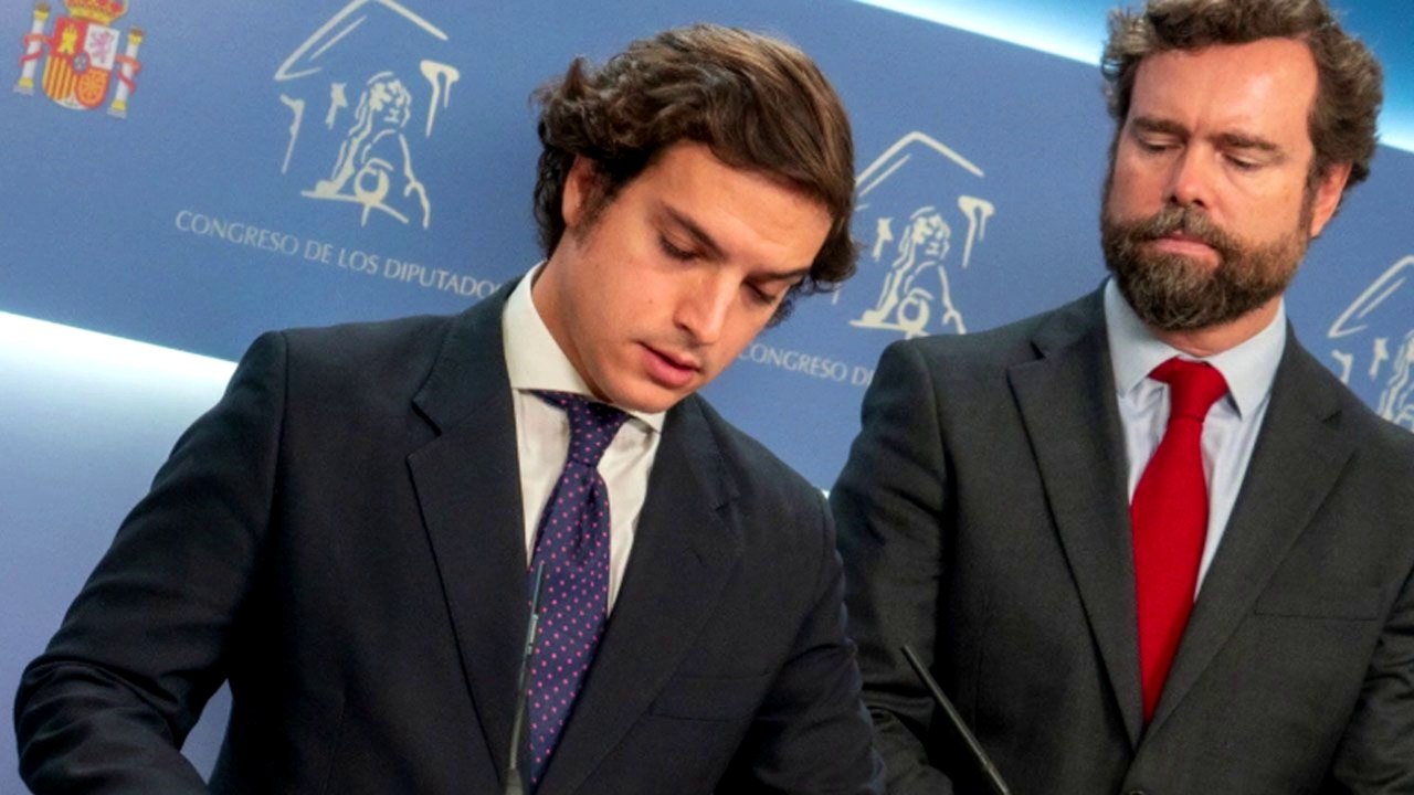 Mensaje contra VOX en el congreso