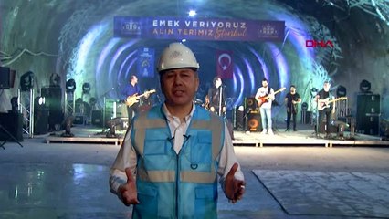 İSTANBUL VALİLİĞİ'NDEN YERİN 72 METRE ALTINDA 1 MAYIS KONSERİ