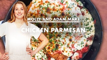 Molly and Adam Make Chicken Parmesan at Home