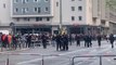 Almanya'da Kovid-19 kısıtlamalarını protesto edenlere polis müdahale etti