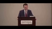 Nick Fuentes speaking at Emergency Save The First Amendment Summit