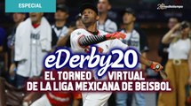 Presentan el eDerby20, el torneo virtual de la Liga Mexicana de Beisbol