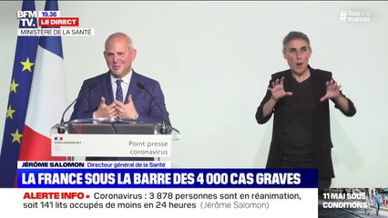 Jérôme Salomon: "L'objectif est d'avoir les dernières données de capacités de test et de traçage la semaine prochaine"