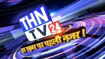 THN TV24 01 ग्राम पंचायत अंबाडी में पंचायत द्वारा ग्रामीणों को सैनिटाइजर वितरण किया गया (1)