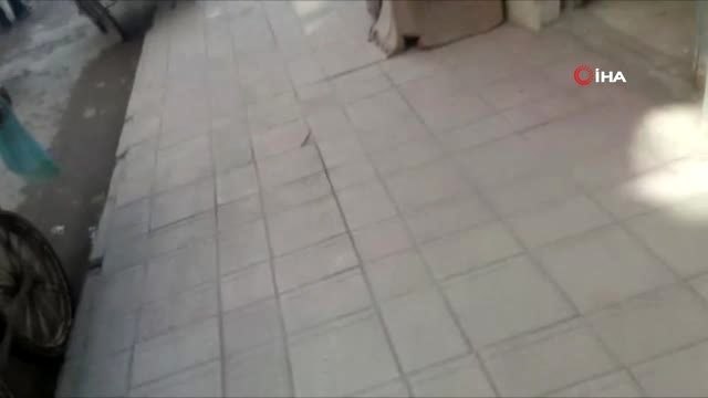 Ağrı'da zabıta ve seyyar satıcılar arasında kavga çıktı