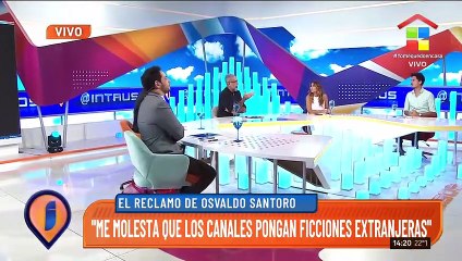 Osvaldo Santoro: "En Argentina se puede hacer muchas ficciones"