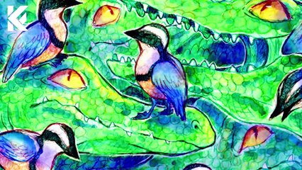 Why Birds Cleaning Crocodile's Mouth In Urdu Hindi