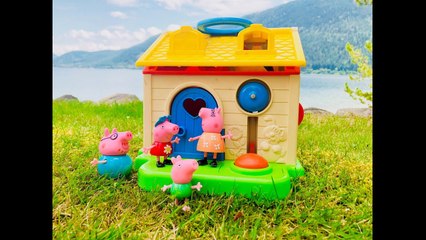 FISHER PRICE Little People Vintage House PEPPA PIG Toys