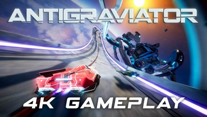 Antigraviator - 6 min. High Speed Gameplay (4K)