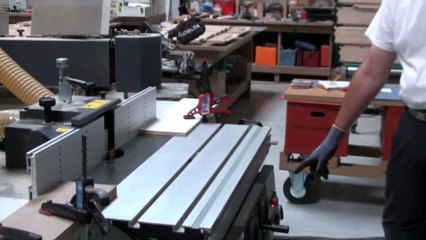 Toupie - Travail en rotation inversée de l'outils