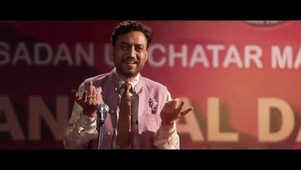 last video of Irfan Khan (Bollywood actor died in 29-4-20)