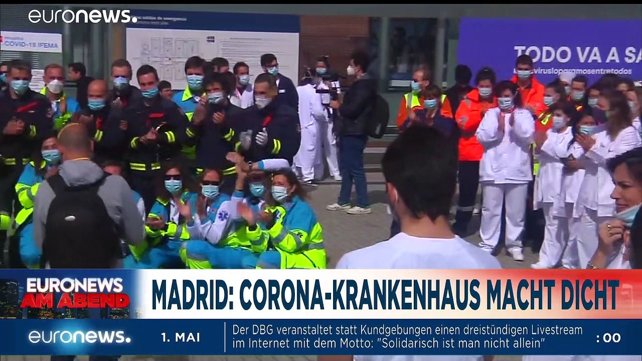 Alles anders an diesem 1. Mai 2020 - Euronews am Abend vom 1.5.