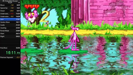 Pink Panther: Pinkadelic Pursuit (GBA) Any% Speedrun in 29:57