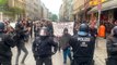 Almanya'da izinsiz 1 Mayıs gösterisine polis müdahale etti
