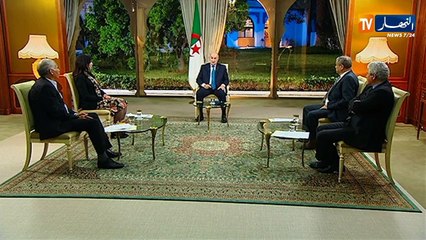الرئيس تبون: لن نرجع للمديونية..الجزائري يرفض المساس بسيادته..وإقتصادنا سيبني بكل إمكانيتنا