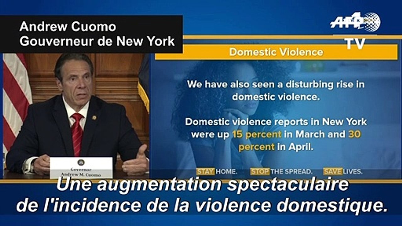 Coronavirus: La violence domestique augmente de manière "effrayante" pendant la pandémie, dénonce le gouverneur de New York