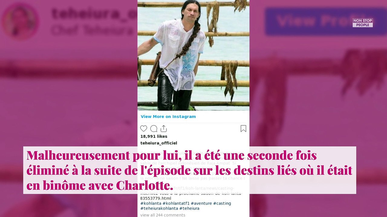 Koh-Lanta 2020 : Teheiura papa, est-il inquiet pour l'accouchement de sa femme ? (Exclu)