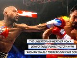 On this Day: Mayweather beats Pacquaio in 'Fight of the Century'