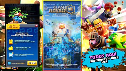 COMPRO EL PASS ROYALE Y CONSIGO LA NUEVA REACCION EN #CLASHROYALE - SEASON 2 - SEGUNDA TEMPORADA