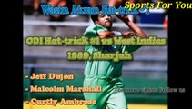 All Wasim Akram Hat-Tricks In Cricket _Sultan of Swing_King of Yorkers..