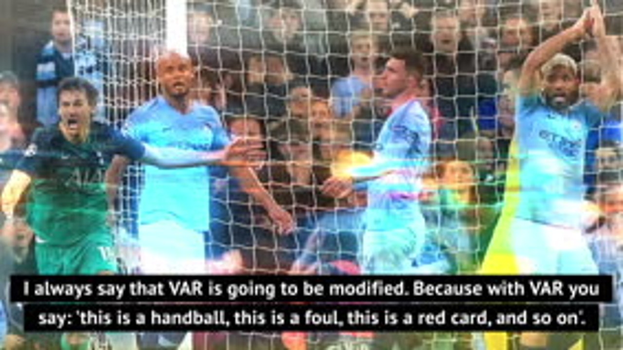 Aguero bemoans VAR decisions in Champions League