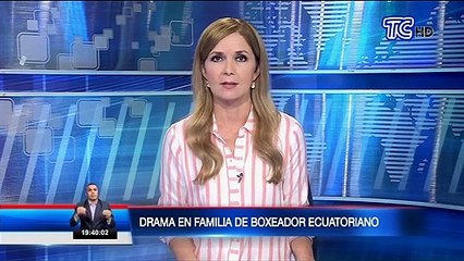 Boxeador ecuatoriano subastará cinturón y guantes para ayudar a su familia