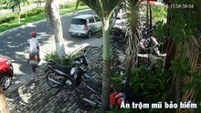 Clip ăn trộm tại quán cafe bị camera an ninh quay lại