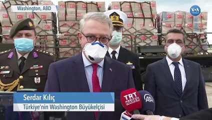 Türkiye’den Tıbbi Yardım Getiren İkinci Uçak ABD’de