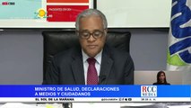 Rueda de prensa Ministro de Salud ofrece detalles sobre la situación actual del Covid-19