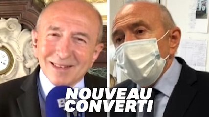 Sur le port du masque, Collomb passe du rien du tout... au tout au tout