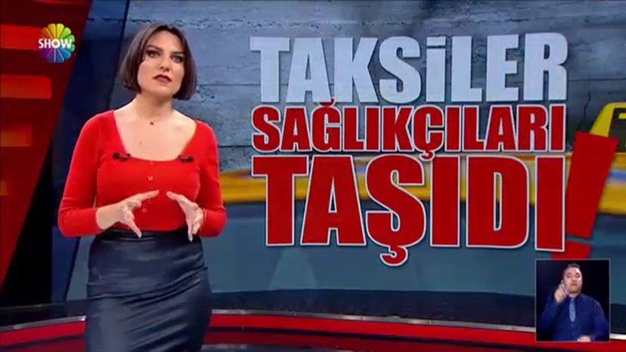 İstanbul'da sağlık çalışanları için ücretsiz taksi hizmeti