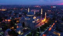 Süleymaniye Camii’nde gün batımı hayran bıraktı