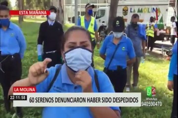 Alcalde de La Molina anunció que serenos y fiscalizadores serán repuestos en sus cargos tras despido